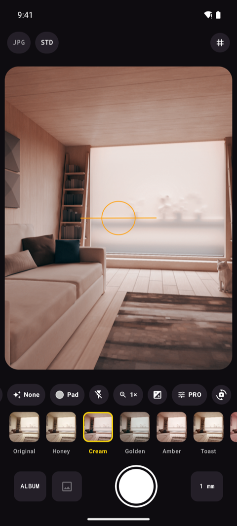 Filmode Lab live LUT camera