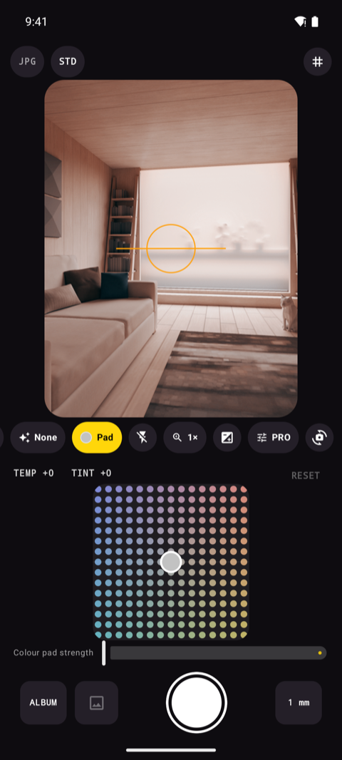 Filmode Lab colour pad