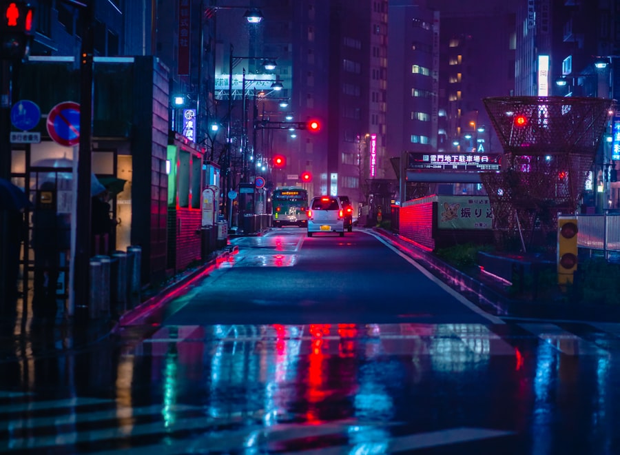 Neon Night look